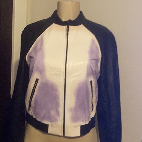 alice + olivia Distressed Jacket - Picture 1 of 7